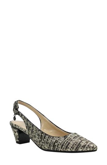 Women's J.renee Slingback Pump .5 B - Black