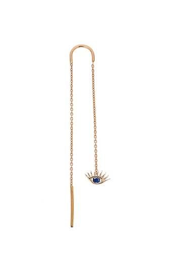 Women's Kismet By Milka Sapphire Threader Earring