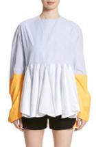 Women's Marine Serre Godet Shirt Us / 36 Fr - None