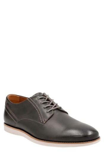 Men's Clarks Franson Plain Toe Derby M - Grey