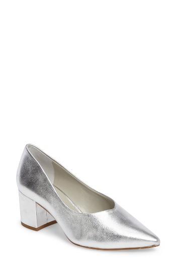 Women's 1.state Jact Pointy Toe Pump M - Metallic