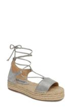 Women's Splendid Fernanda Wraparound Platform Sandal M - Metallic