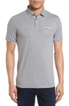 Men's Ted Baker London Derrytt Jersey Polo L - Grey