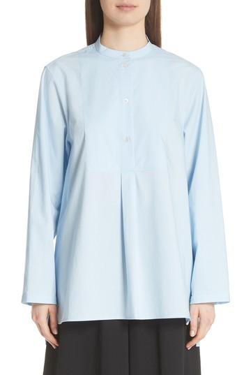 Women's Acne Studios Lysanne Poplin Shirt Us / 36 Eu - Blue