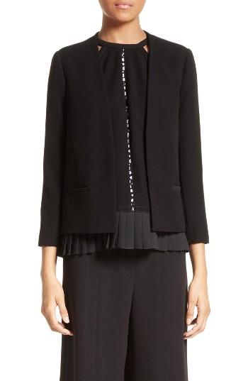 Women's Yigal Azrouel Pleated Back Blazer