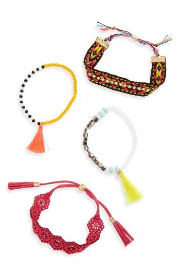 Women's Baublebar Pomai Set Of 4 Bracelets