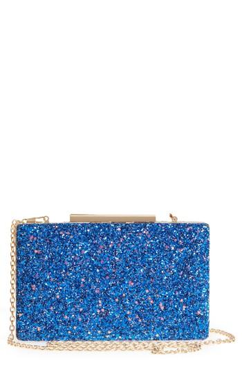 Natasha Glitter Clutch - Metallic