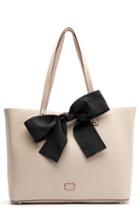 Frances Valentine Trixie Leather Tote - Beige