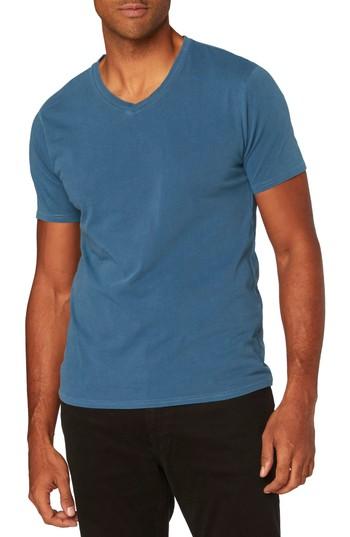 Men's Threads For Thought Standard V-neck T-shirt - Blue