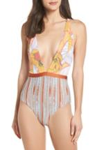 Women's Maaji Jungle Candies One-piece Swimsuit - Orange