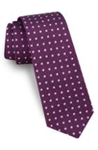 Men's Ted Baker London Deco Geometric Silk Tie, Size - Pink