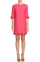 Women's Cece 'kate' Ruffle Hem Shift Dress - Pink