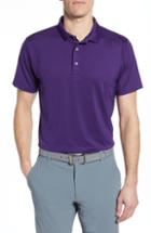 Men's Mizzen+main Phil Mickelson Regular Fit Performance Golf Polo - Purple