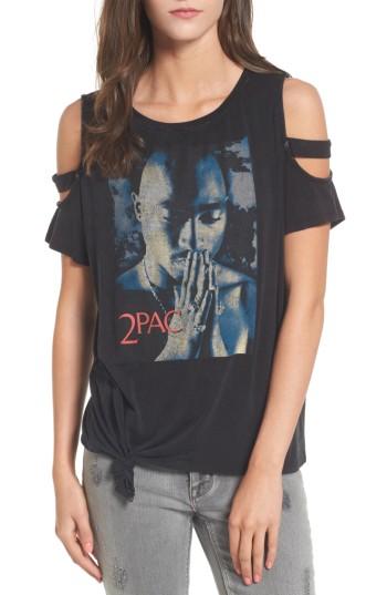 Women's Mimi Chica Tupac Tee - Black