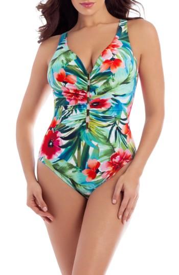 Women's Miraclesuit Bell Rives Charmer One-piece Swimsuit - Black