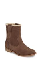 Women's Sole Society Verona Faux Shearling Boot M - Brown