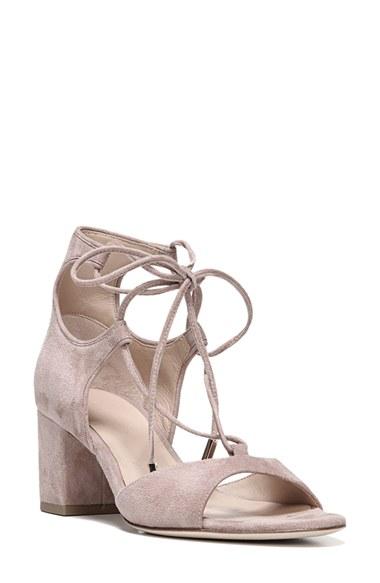 Women's Diane Von Furstenberg Priore Ghillie Sandal M - Beige