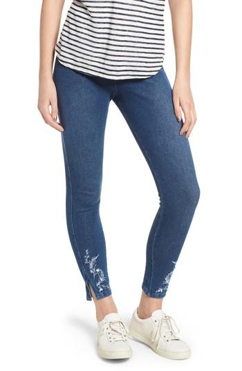 Women's Lysse Cooper High Waist Denim Leggings - Blue