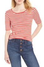 Women's J.crew New Perfect Fit T-shirt - Red
