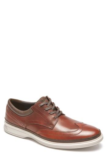 Men's Rockport Dp2 Wingtip .5 M - Brown