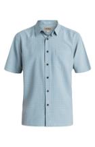 Men's Quiksilver Waterman Collection 'buoy' Regular Fit Check Sport Shirt - Blue
