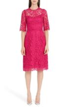 Women's Dolce & Gabbana Lace A-line Dress Us / 38 It - Pink