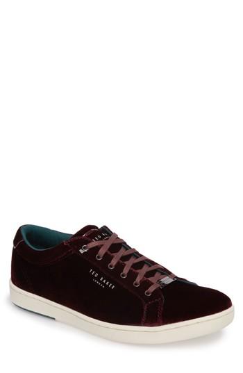 Men's Ted Baker London Lambrt Sneaker .5 M - Red