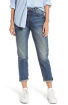 Women's Current/elliott The Selvedge High Waist Crop Jeans