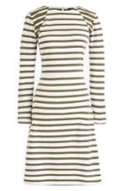 Women's J.crew 365 Stripe Knit Fit & Flare Dress