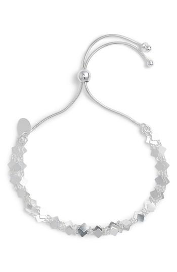 Women's Argento Vivo Square Mirror Multistrand Bracelet
