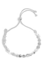 Women's Argento Vivo Square Mirror Multistrand Bracelet