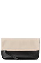Shinola Birdy Leather Foldover Clutch - Pink