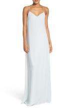 Women's Nouvelle Amsale 'willa' V-neck Trapeze Gown