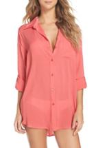 Women's Green Dragon Big Sur Cover-up Tunic - Coral