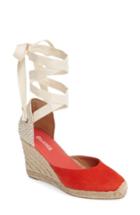 Women's Soludos Wedge Sandal M - Red