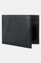 Men's Bosca Leather Bifold Wallet - Black
