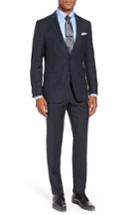Men's Boss Novan/ben Trim Fit Stripe Wool Suit