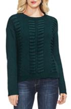 Women's Eileen Fisher Bell Sleeve Cashmere Blend Sweater, Size - Green