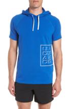 Men's Under Armour Unstoppable Short Sleeve Hoodie, Size - Blue