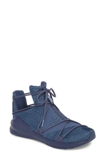 Women's Puma Fierce Rope Training Sneaker .5 M - Blue