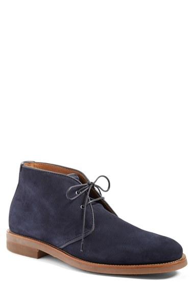Men's Aquatalia 'carlos' Weatherproof Chukka Boot .5 M - Blue