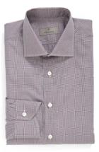 Men's Canali Fit Check Dress Shirt