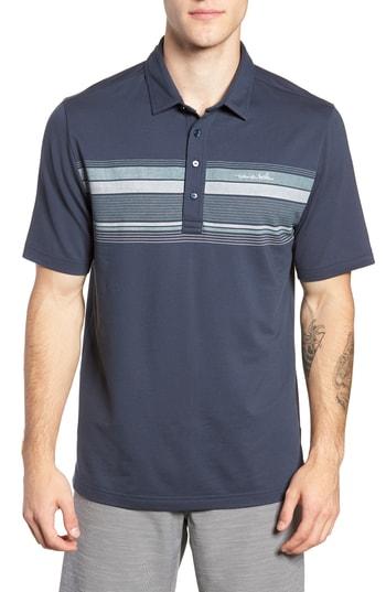 Men's Travis Mathew Kaibosh Fit Polo, Size Small - Blue