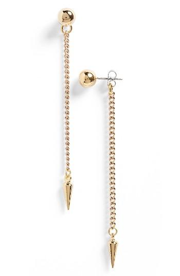 Women's Biko Dot Drop Back Earrings
