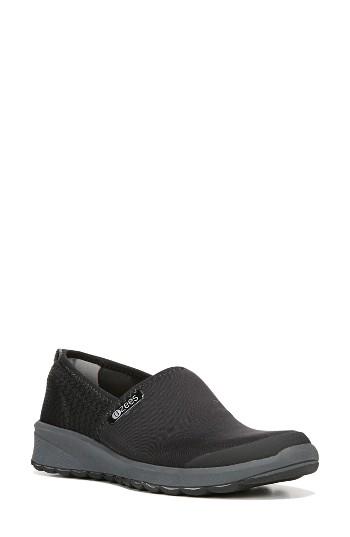 Women's Bzees Glee Slip-on Sneaker .5 M - Black