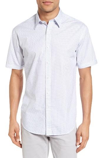 Men's James Campbell Harvard Print Sport Shirt