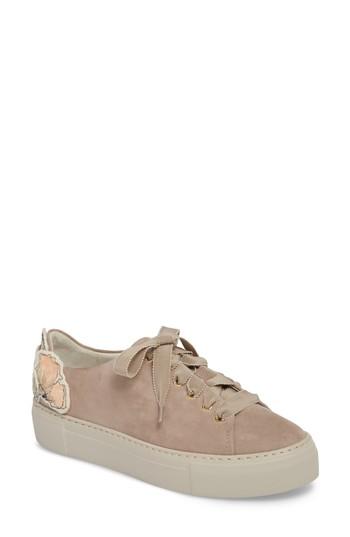 Women's Agl Floral Embellished Sneaker Us / 35eu - Beige