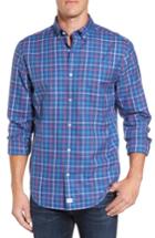 Men's Vineyard Vines Classic Fit Murray Jade Cove Check Sport Shirt - Blue