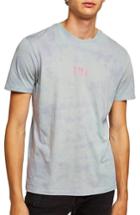 Men's Topman Tie Dye Pool Graphic T-shirt - Blue