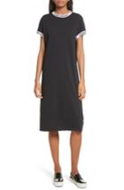 Women's Opening Ceremony Banded T-shirt Dress - Black
